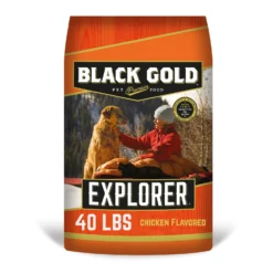 Black Gold Explorer Chicken Meal & Brown Rice Formula Dry Dog Food, 40-lb Bag