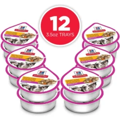 Hill's Science Diet Adult 7+ Small & Mini Savory Chicken & Vegetable Stew Dog Food Trays -Pawsphoria Sales Store 133610 PT2. AC SS1800 V1692727478