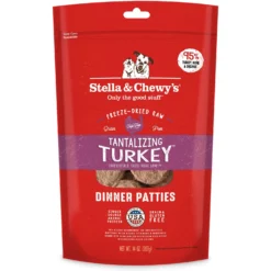 Stella & Chewy's Tantalizing Turkey Dinner Patties Freeze-Dried Raw Dog Food