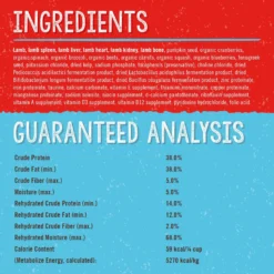 Stella & Chewy's Dandy Lamb Meal Mixers Freeze-Dried Raw Dog Food Topper -Pawsphoria Sales Store 133739 PT4. AC SS1800 V1512492184