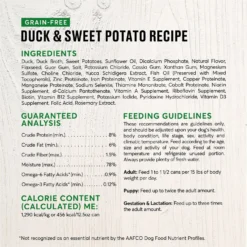 American Journey Limited Ingredient Diet Duck & Sweet Potato Recipe Grain-Free Canned Dog Food 11 American Journey Limited Ingredient Diet Duck & Sweet Potato Recipe Grain-Free Canned Dog Food -Pawsphoria Sales Store 133877 PT2. AC SS1800 V1623100342