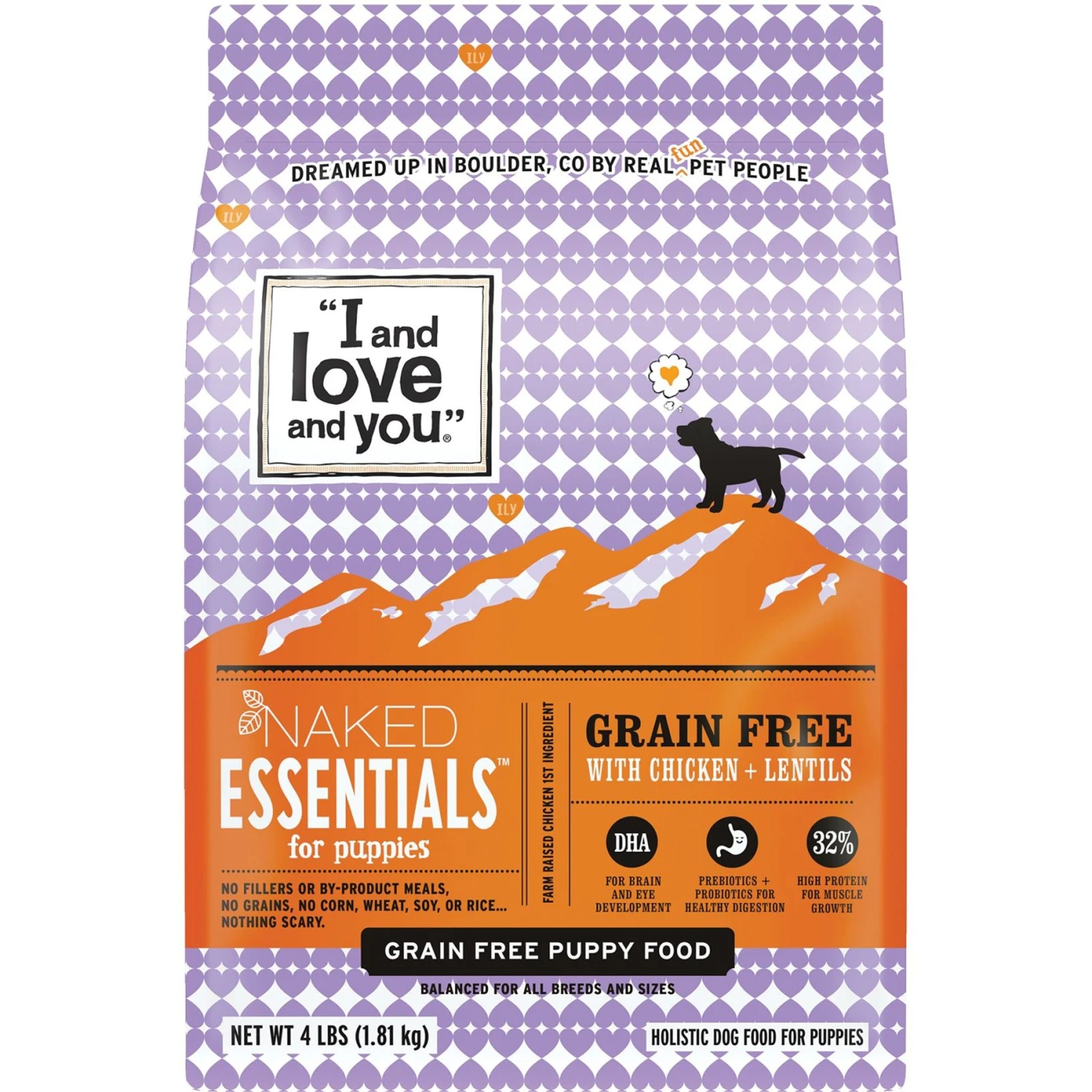 I And Love And You Naked Essentials Puppy Recipe Grain-Free Dry Puppy Food 1 I And Love And You Naked Essentials Puppy Recipe Grain-Free Dry Puppy Food