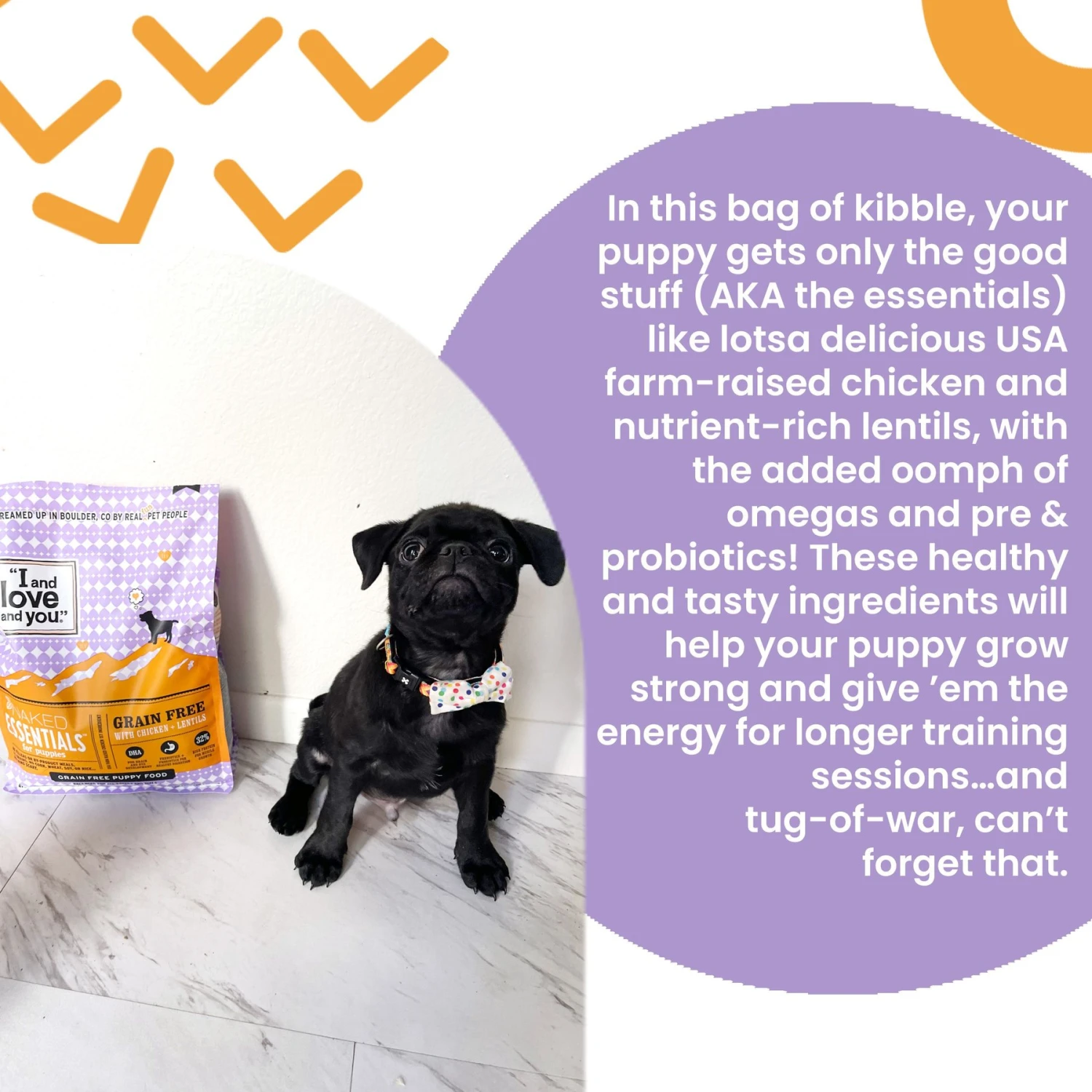 I And Love And You Naked Essentials Puppy Recipe Grain-Free Dry Puppy Food 3 I And Love And You Naked Essentials Puppy Recipe Grain-Free Dry Puppy Food - Image 3