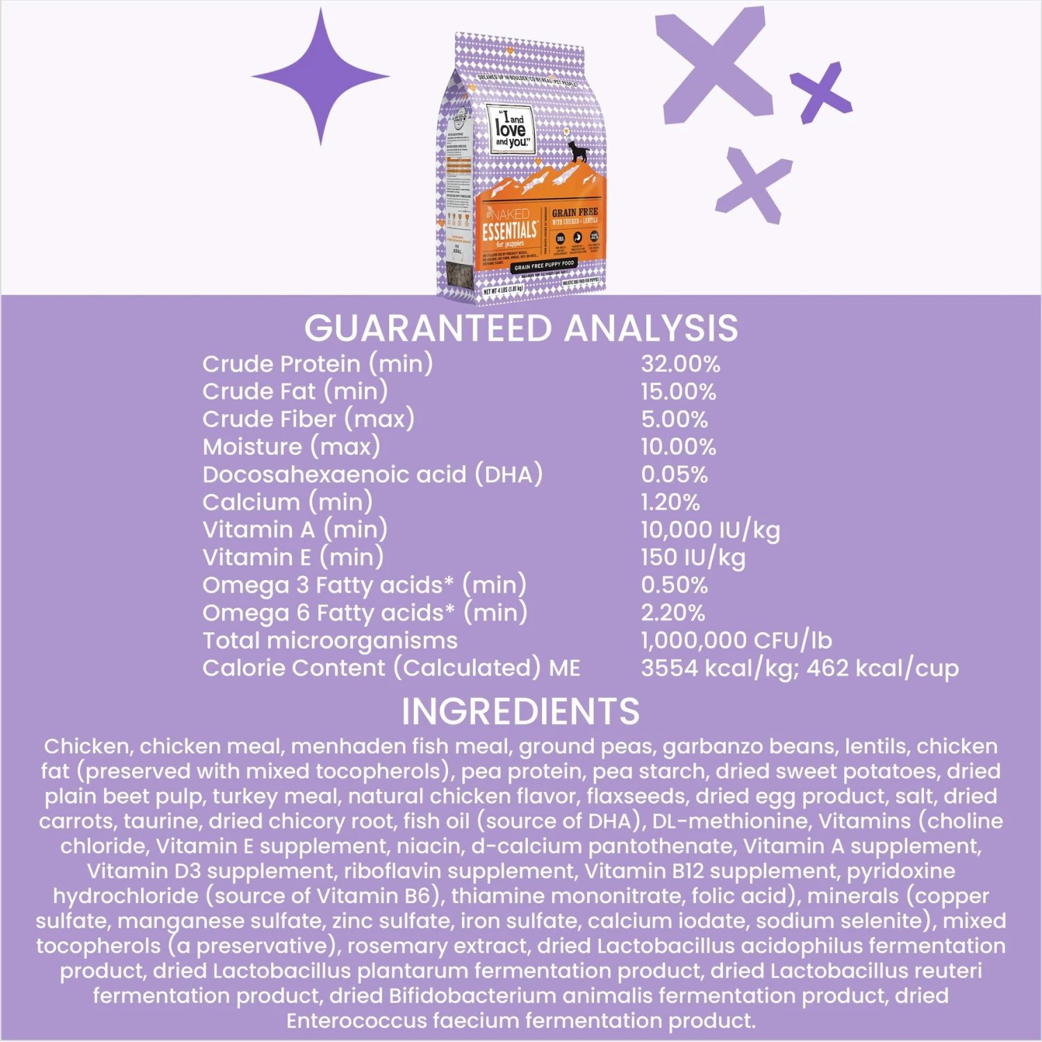 I And Love And You Naked Essentials Puppy Recipe Grain-Free Dry Puppy Food 7 I And Love And You Naked Essentials Puppy Recipe Grain-Free Dry Puppy Food - Image 7
