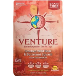 Earthborn Holistic Venture Limited Ingredient Grain-Free Smoked Wild Boar & Butternut Squash Dry Dog Food