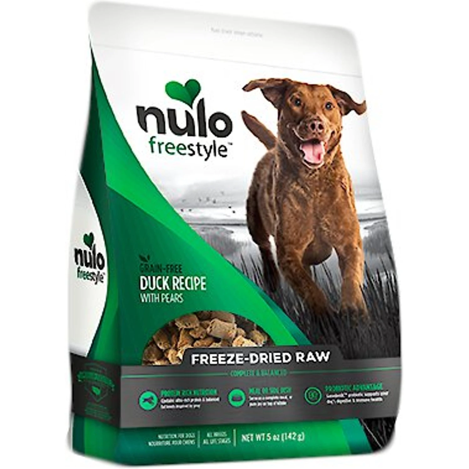 Nulo Freestyle Duck Recipe With Pears Grain-Free Freeze-Dried Raw Dog Food 1 Nulo Freestyle Duck Recipe With Pears Grain-Free Freeze-Dried Raw Dog Food