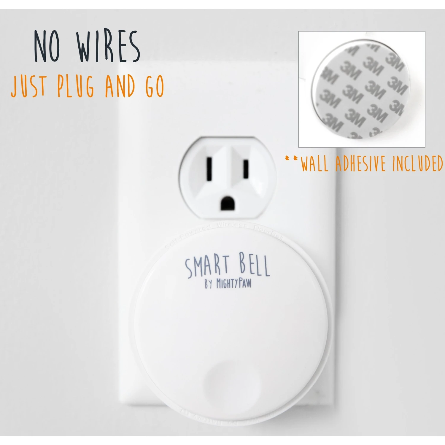 Mighty Paw Smart Bell 2.0 Potty Training Dog Doorbell, White 7 Mighty Paw Smart Bell 2.0 Potty Training Dog Doorbell, White - Image 7