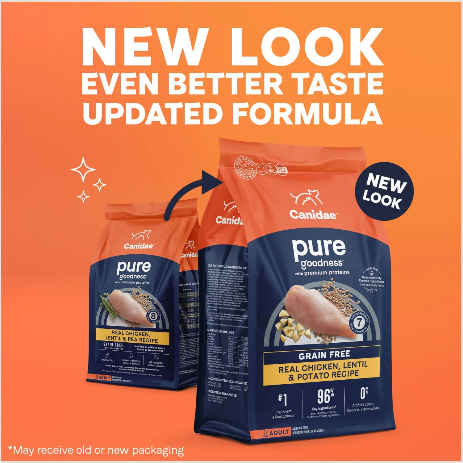 CANIDAE Grain-Free PURE Limited Ingredient Chicken, Lentil & Potato Recipe Dry Dog Food 2 CANIDAE Grain-Free PURE Limited Ingredient Chicken, Lentil & Potato Recipe Dry Dog Food - Image 2