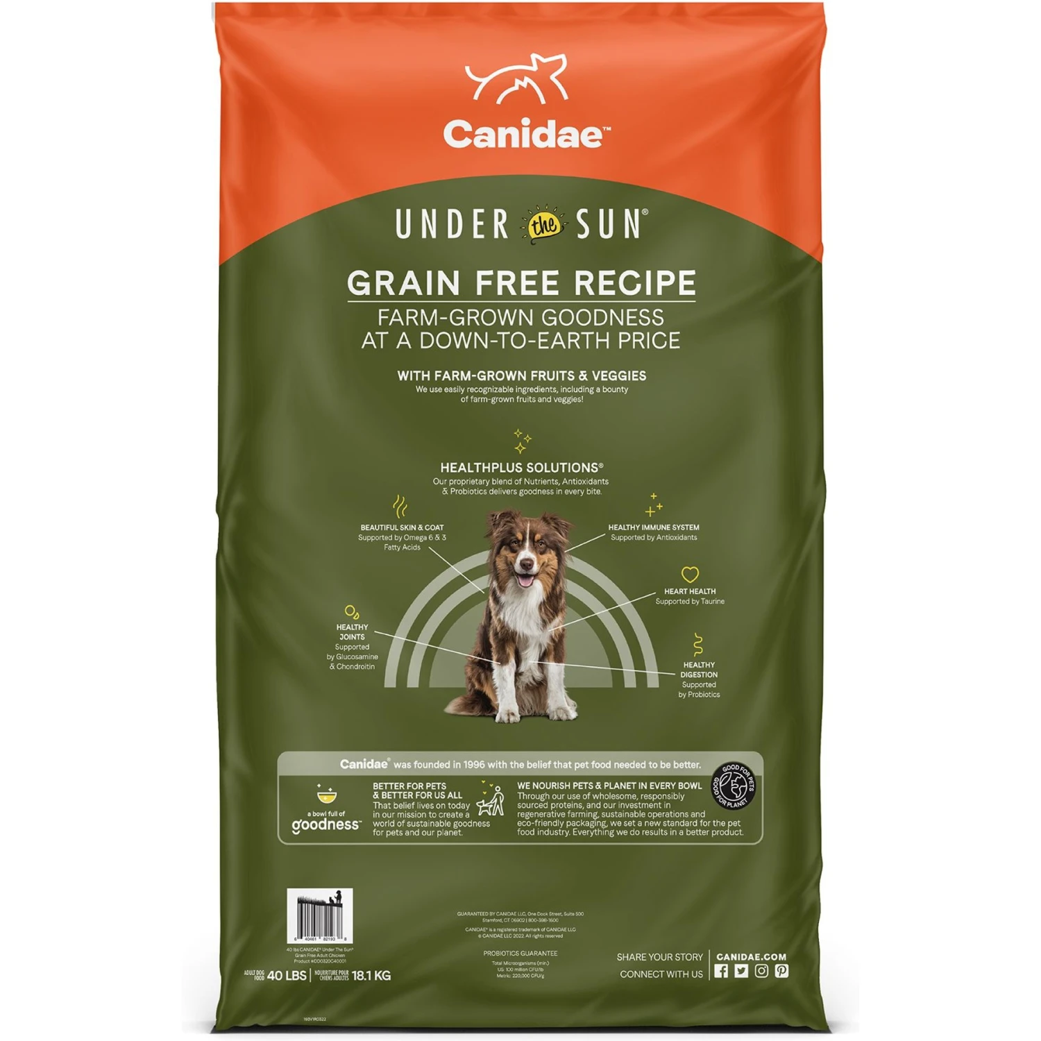 CANIDAE Under The Sun Grain-Free Chicken Recipe Adult Dry Dog Food 2 CANIDAE Under The Sun Grain-Free Chicken Recipe Adult Dry Dog Food - Image 2