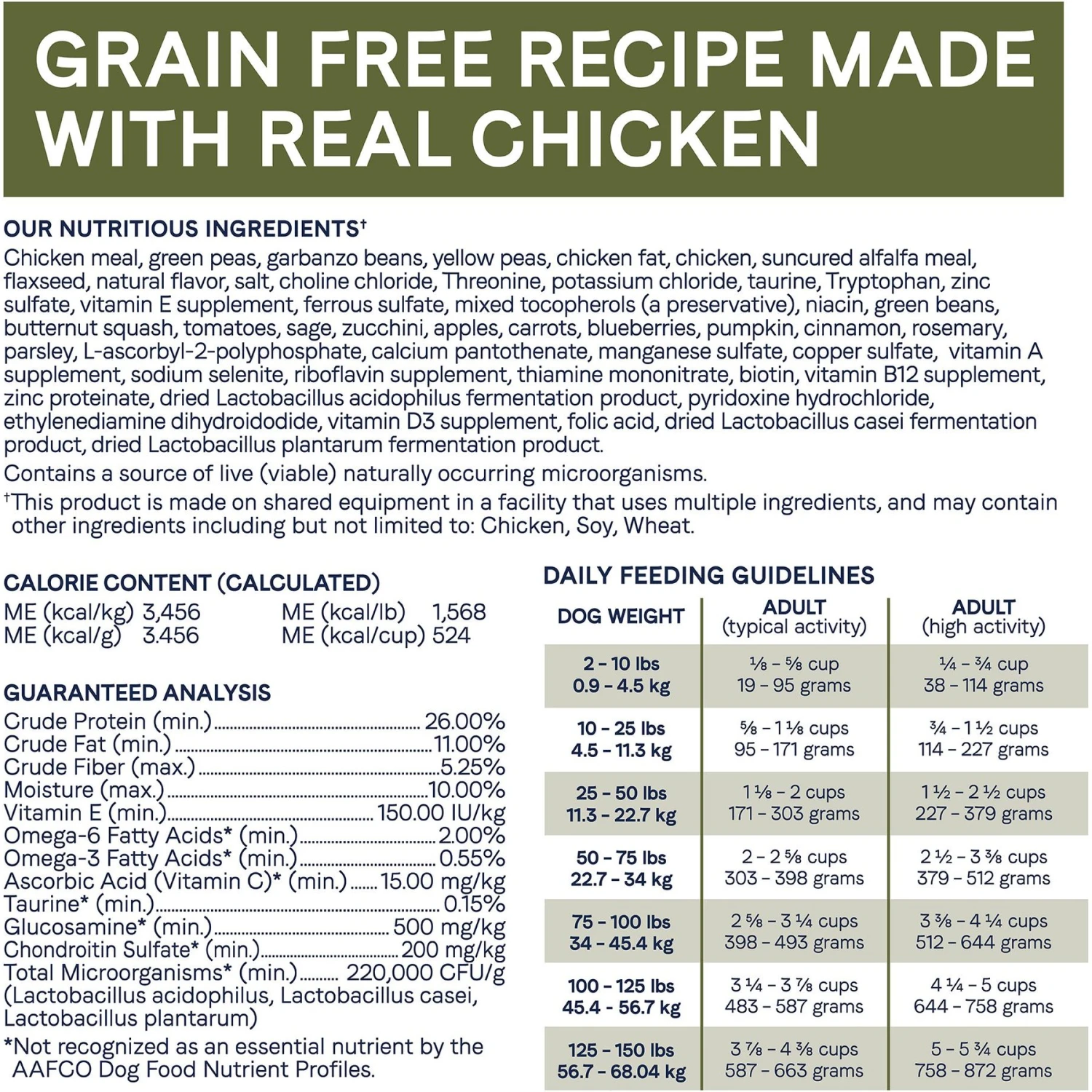 CANIDAE Under The Sun Grain-Free Chicken Recipe Adult Dry Dog Food 7 CANIDAE Under The Sun Grain-Free Chicken Recipe Adult Dry Dog Food - Image 7