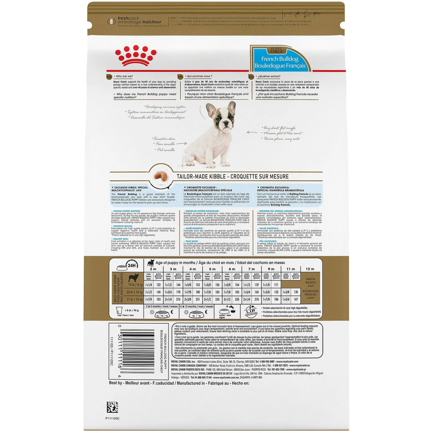 Royal Canin Breed Health Nutrition French Bulldog Puppy Dry Dog Food 3 Royal Canin Breed Health Nutrition French Bulldog Puppy Dry Dog Food - Image 3