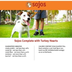 Sojos Complete Turkey Recipe Adult Grain-Free Freeze-Dried Raw Dog Food -Pawsphoria Sales Store 139201 PT7. AC SS1800 V1611088770