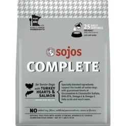 Sojos Complete Turkey & Salmon Recipe Senior Grain-Free Freeze-Dried Raw Dog Food