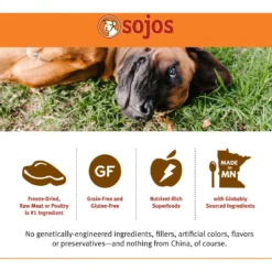 Sojos Complete Turkey & Salmon Recipe Senior Grain-Free Freeze-Dried Raw Dog Food -Pawsphoria Sales Store 139210 PT4. AC SS1800 V1611088619