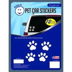 Enjoy It Pet Paw Car Stickers