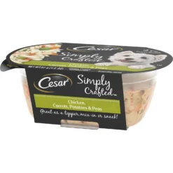 Cesar Simply Crafted Chicken, Carrots, Potatoes & Peas Limited-Ingredient Adult Wet Dog Food Topper -Pawsphoria Sales Store 141026 PT2. AC SS1800 V1695648823