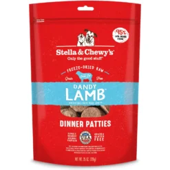 Stella & Chewy's Dandy Lamb Dinner Patties Freeze-Dried Raw Dog Food