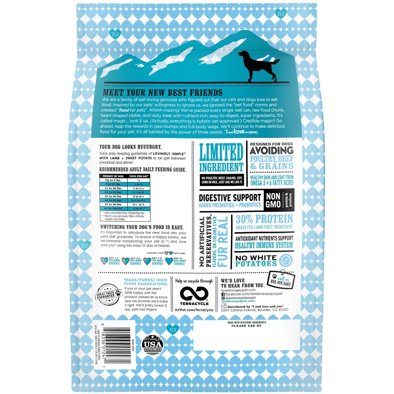 I And Love And You Lovingly Simple Limited Ingredient Diet Lamb And Sweet Potato Dry Dog Food 2 I And Love And You Lovingly Simple Limited Ingredient Diet Lamb And Sweet Potato Dry Dog Food - Image 2