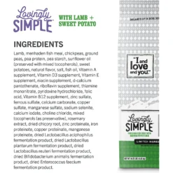 I And Love And You Lovingly Simple Limited Ingredient Diet Lamb And Sweet Potato Dry Dog Food 15 I And Love And You Lovingly Simple Limited Ingredient Diet Lamb And Sweet Potato Dry Dog Food -Pawsphoria Sales Store 141537 PT6. AC SS1800 V1583853491