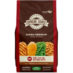 Supreme Source Grain-Free Pork, Peas & Wild Boar Recipe Dry Dog Food