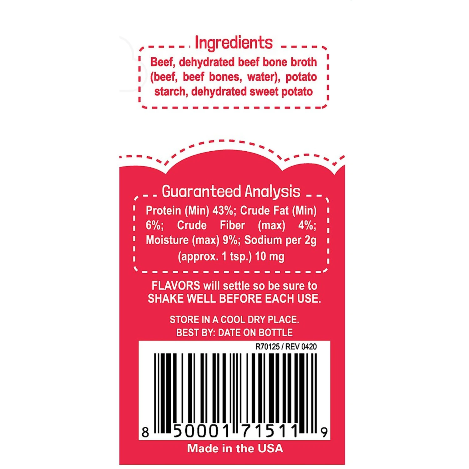 FLAVORS Red Meat Recipe Grain-Free Dog Food Topper & Treat Mix 4 FLAVORS Red Meat Recipe Grain-Free Dog Food Topper & Treat Mix - Image 4