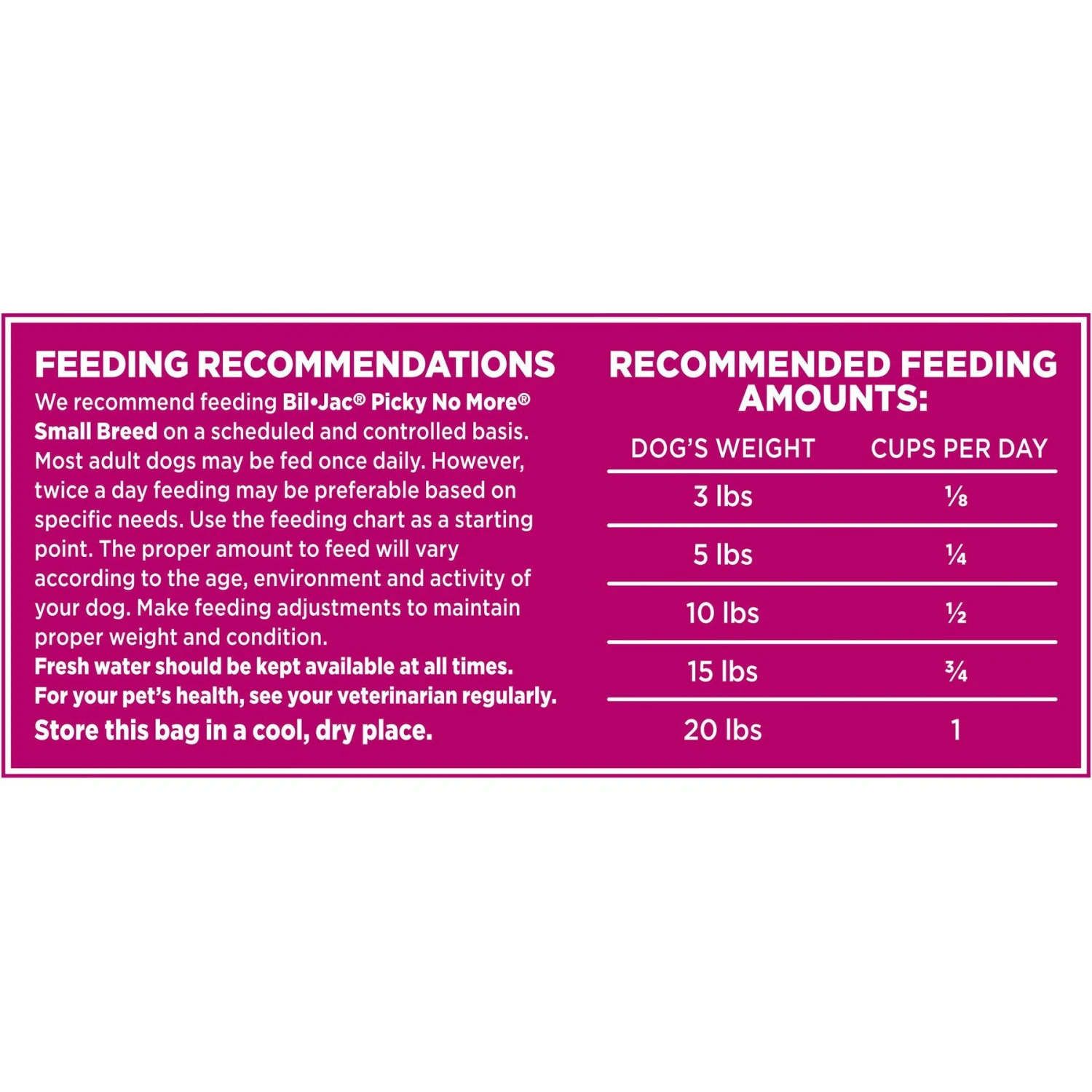 Bil-Jac Picky No More Small Breed Chicken Liver Recipe Dry Dog Food 6 Bil-Jac Picky No More Small Breed Chicken Liver Recipe Dry Dog Food - Image 6