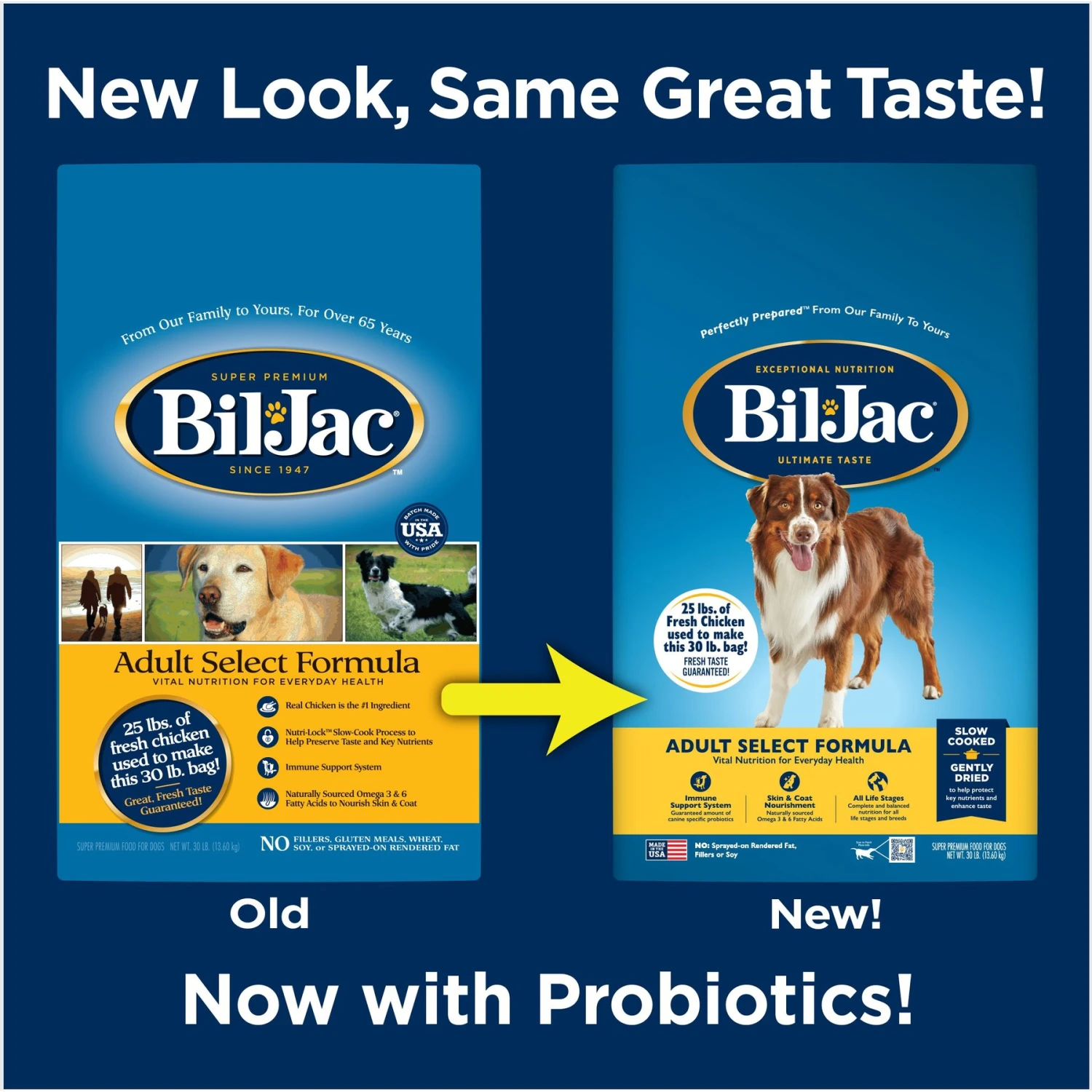 Bil-Jac Adult Select Chicken Recipe Dry Dog Food 2 Bil-Jac Adult Select Chicken Recipe Dry Dog Food - Image 2