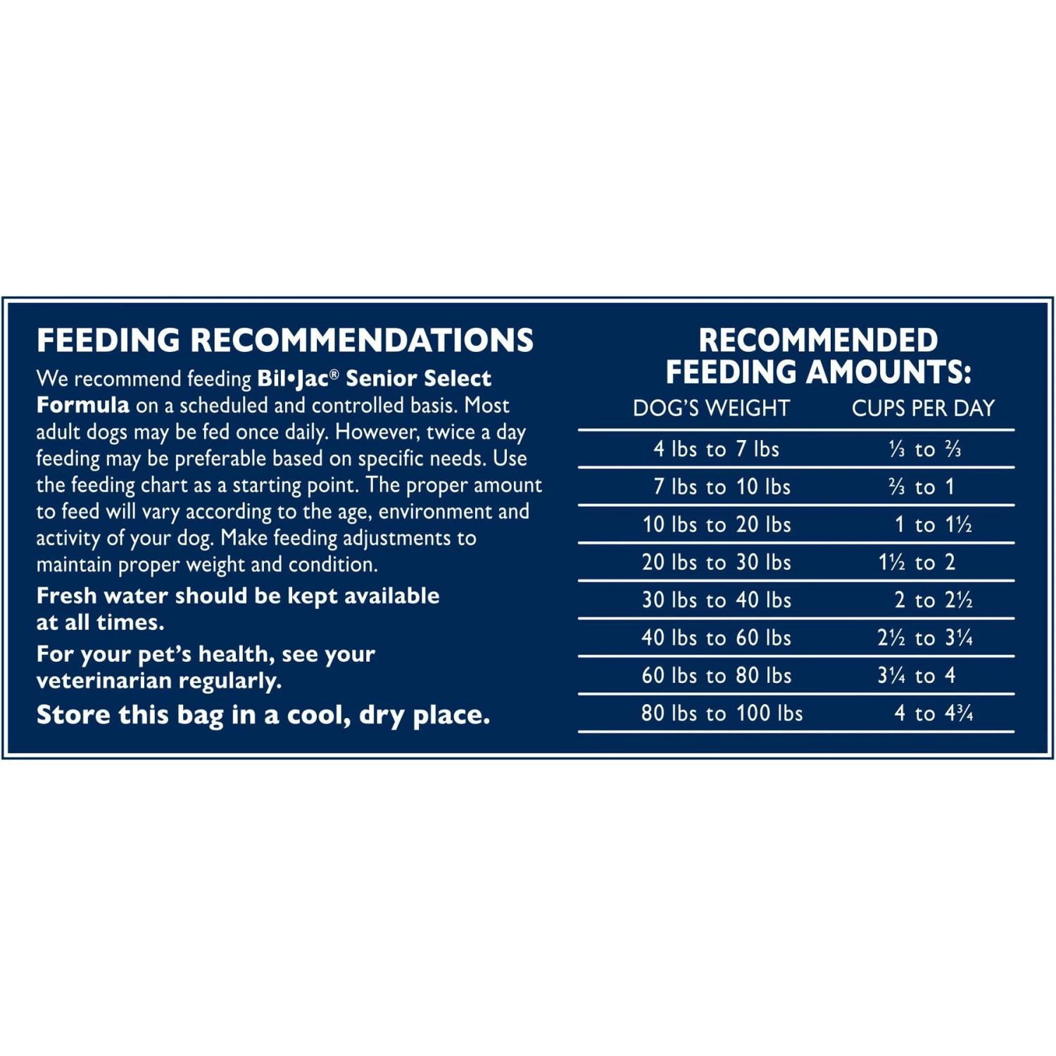 Bil-Jac Senior Select Chicken & Oatmeal Recipe Dry Dog Food 6 Bil-Jac Senior Select Chicken & Oatmeal Recipe Dry Dog Food - Image 6