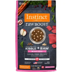 Instinct Raw Boost Small Breed Grain-Free Recipe With Real Beef & Freeze-Dried Raw Pieces Dry Dog Food -Pawsphoria Sales Store 143155 PT8. AC SS1800 V1565022464