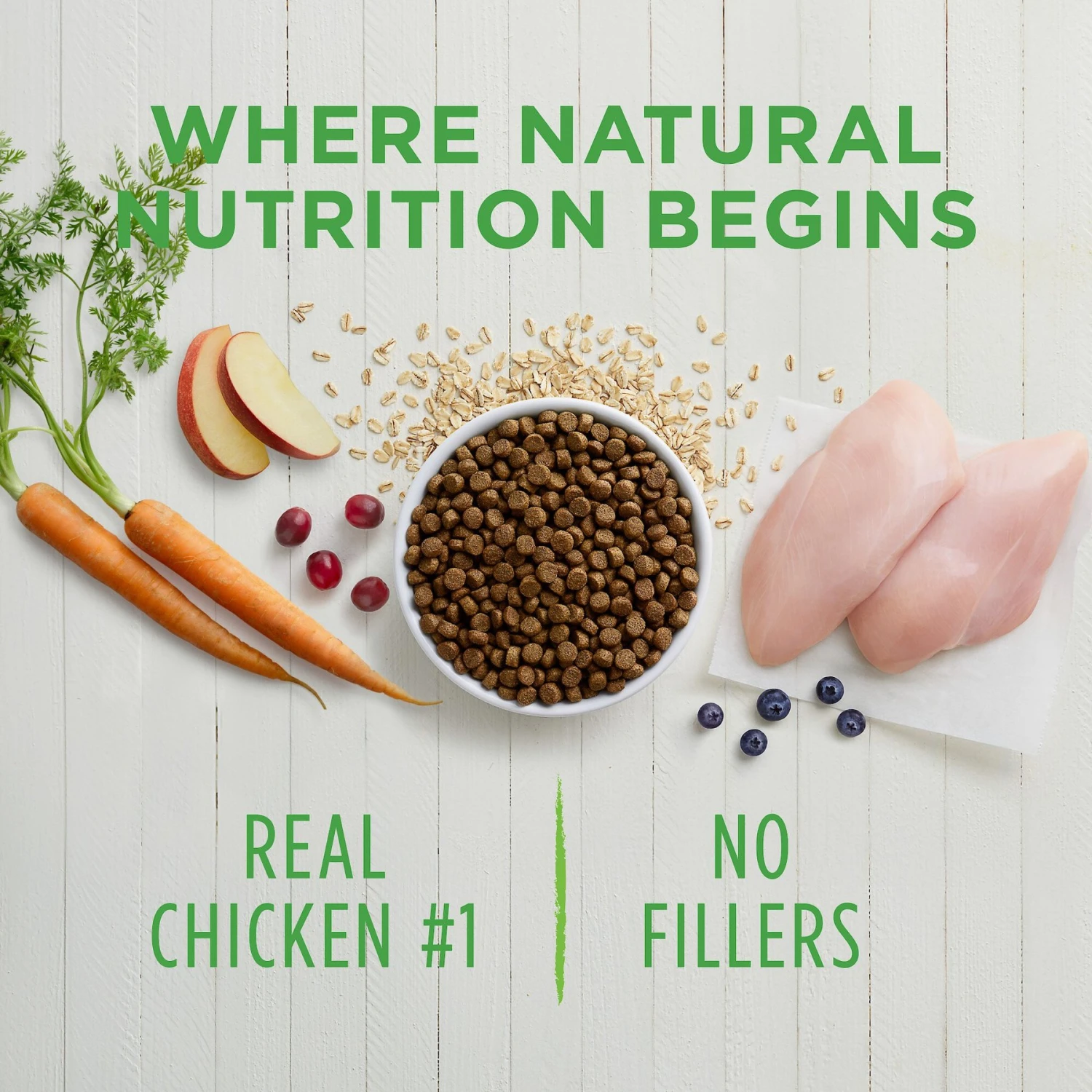 Instinct Be Natural Real Chicken & Brown Rice Recipe Freeze-Dried Raw Coated Dry Dog Food 3 Instinct Be Natural Real Chicken & Brown Rice Recipe Freeze-Dried Raw Coated Dry Dog Food - Image 3