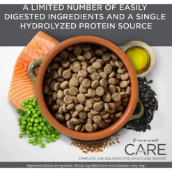 Diamond Care Sensitive Skin Formula Adult Limited Ingredient Grain-Free Dry Dog Food -Pawsphoria Sales Store 143245 PT2. AC SS1800 V1641256349