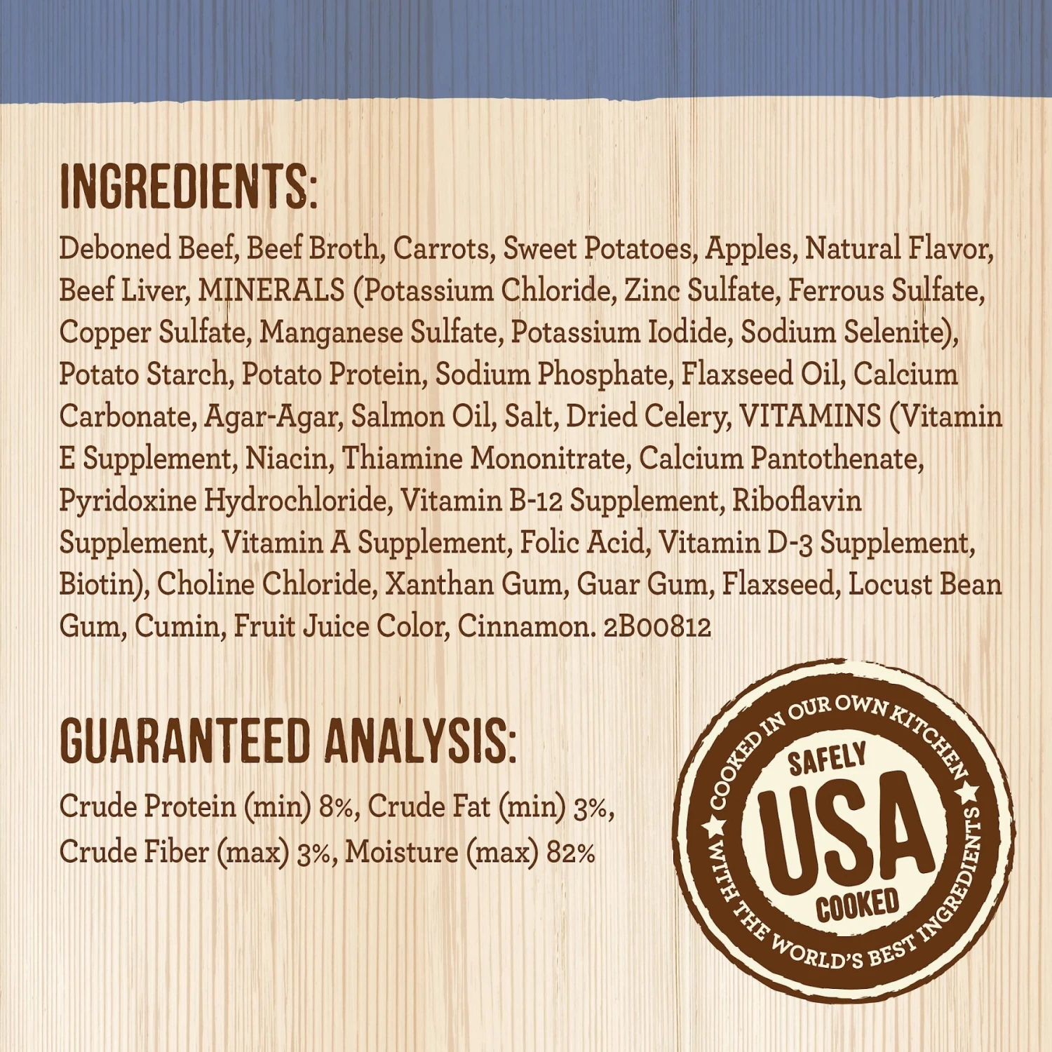 Merrick Grain-Free Wet Puppy Food Puppy Plate Beef Recipe 4 Merrick Grain-Free Wet Puppy Food Puppy Plate Beef Recipe - Image 4