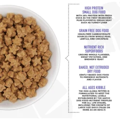 Tiki Dog Born Carnivore Savory Chicken, Peas & Lentils, Baked Dry Dog Food -Pawsphoria Sales Store 145216 PT4. AC SS1800 V1701796373