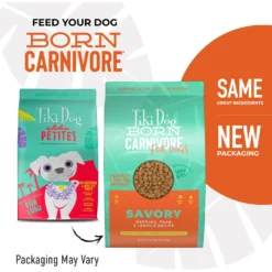 Tiki Dog Born Carnivore Savory Herring, Peas & Lentils, Baked Dry Dog Food -Pawsphoria Sales Store 145219 PT2. AC SS1800 V1701796363