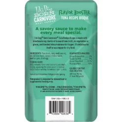Tiki Dog Born Carnivore Flavor Booster Tuna Bisque Non-GMO Wet Dog Food Topper -Pawsphoria Sales Store 145234 PT2. AC SS1800 V1701796198