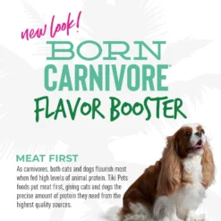 Tiki Dog Born Carnivore Flavor Booster Tuna Bisque Non-GMO Wet Dog Food Topper -Pawsphoria Sales Store 145234 PT6. AC SS1800 V1701796195