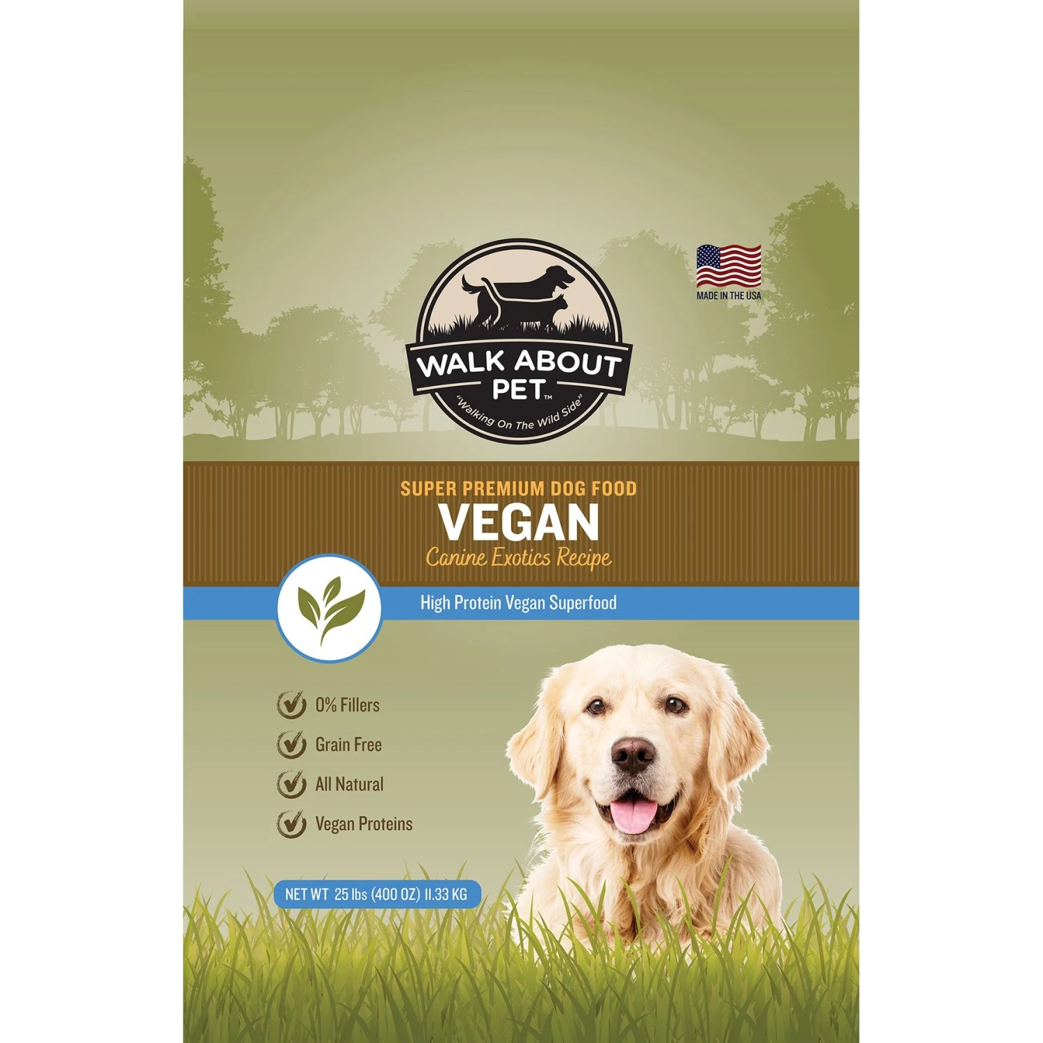 Walk About Canine Exotics Vegan Recipe Grain-Free Dry Dog Food 1 Walk About Canine Exotics Vegan Recipe Grain-Free Dry Dog Food
