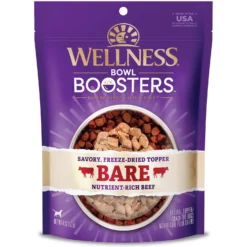 Wellness CORE Bowl Boosters Bare Beef Freeze-Dried Dog Food Mixer Or Topper