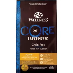 Wellness CORE Grain-Free Large Breed Puppy Deboned Chicken Recipe Dry Dog Food