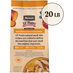 Merrick Lil' Plates Grain-Free Small Breed Dry Dog Food Real Chicken + Sweet Potato Recipe -Pawsphoria Sales Store 145885 PT2. AC SS1800 V1673561618