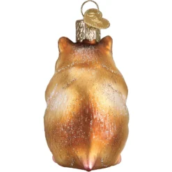 Old World Christmas Hamster Glass Tree Ornament, 2.75-in -Pawsphoria Sales Store 147035 PT2. AC SS1800 V1531259870