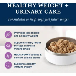 Blue Buffalo Natural Veterinary Diet W+U Weight Management + Urinary Care Chicken Wet Dog Food -Pawsphoria Sales Store 147694 PT2. AC SS1800 V1695083931