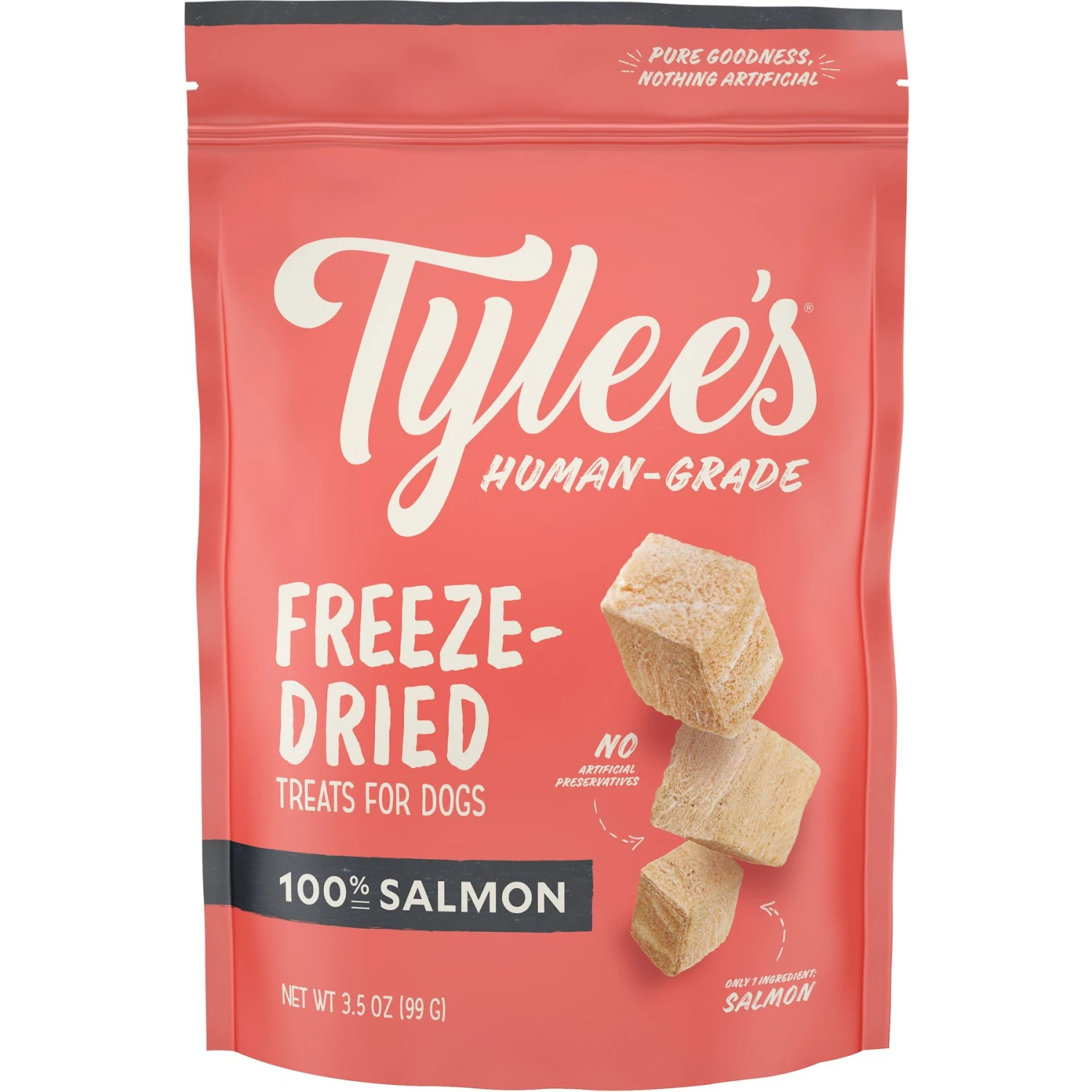 Tylee's Salmon Human-Grade Freeze-Dried Dog Treats 1 Tylee's Salmon Human-Grade Freeze-Dried Dog Treats