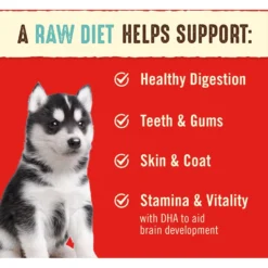 Stella & Chewy's Perfectly Puppy Beef & Salmon Dinner Patties Freeze-Dried Raw Dog Food -Pawsphoria Sales Store 148190 PT3. AC SS1800 V1680640376