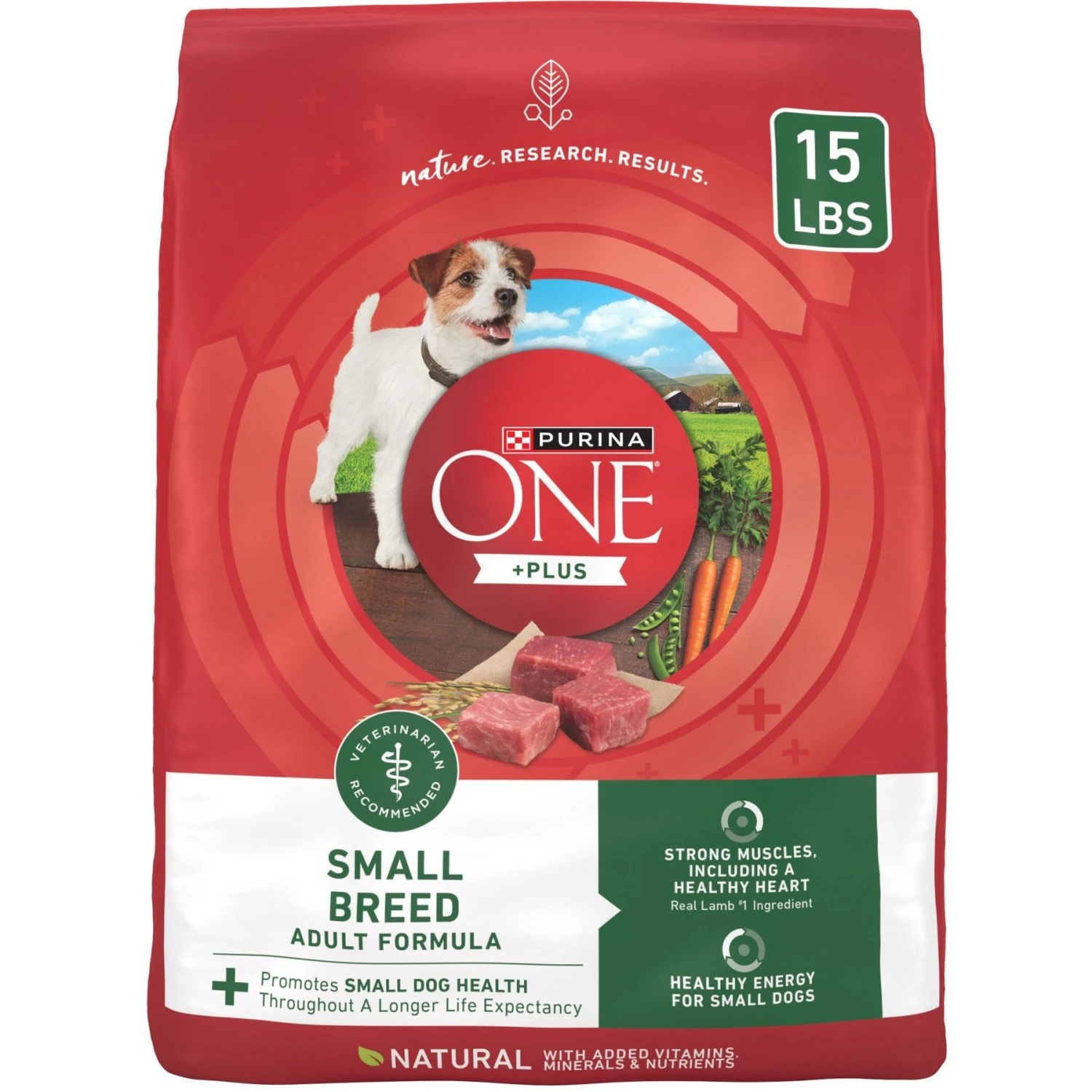 Purina ONE +Plus Adult Small Breed Lamb & Rice Formula Dry Dog Food 1 Purina ONE +Plus Adult Small Breed Lamb & Rice Formula Dry Dog Food