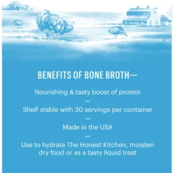 The Honest Kitchen Daily Boosters Turkey Bone Broth With Turmeric For Dogs -Pawsphoria Sales Store 150271 PT2. AC SS1800 V1659908840