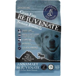 Annamaet Grain-Free Re-juvenate Senior Formula Dry Dog Food