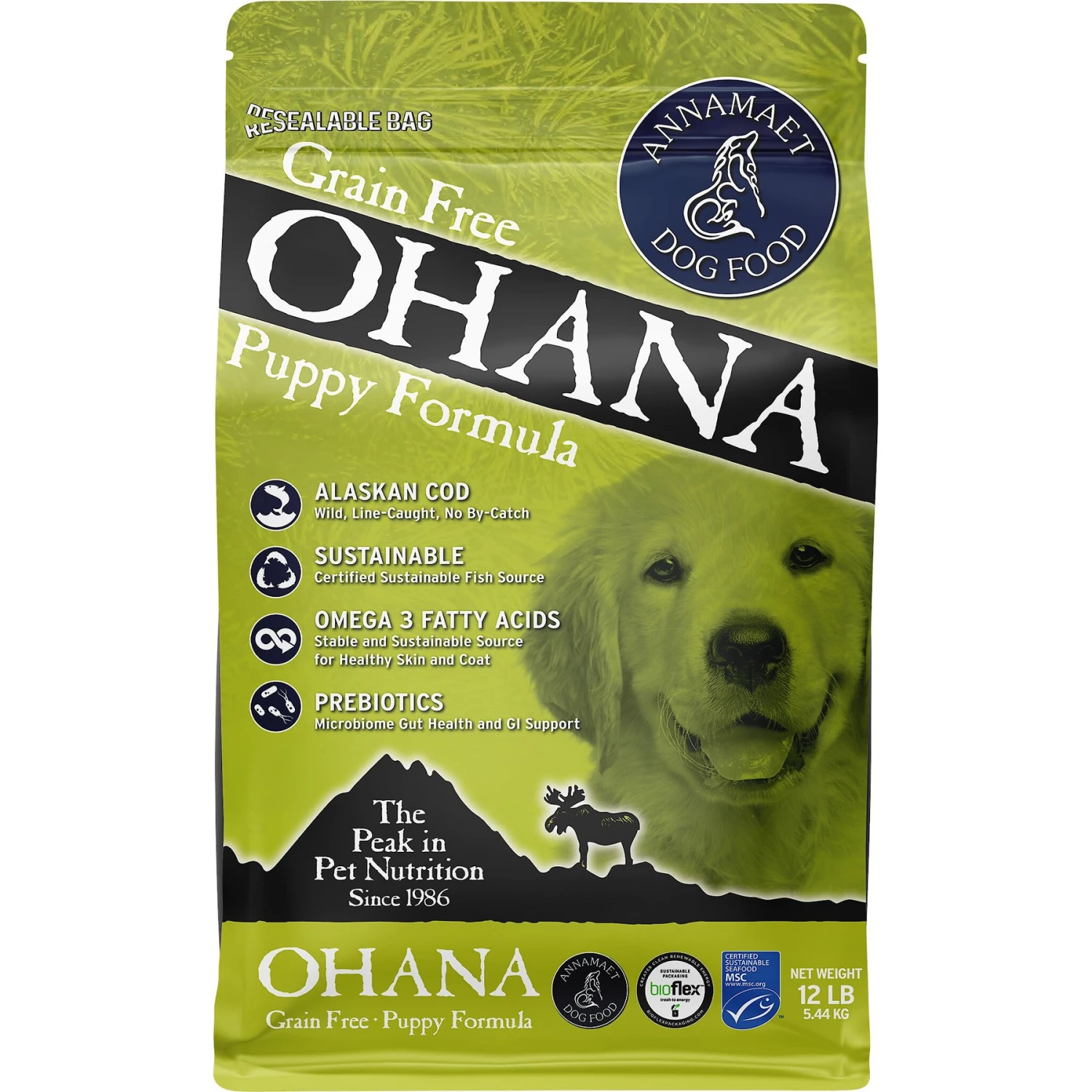 Annamaet Grain-Free Ohana Puppy Formula Dry Dog Food 1 Annamaet Grain-Free Ohana Puppy Formula Dry Dog Food