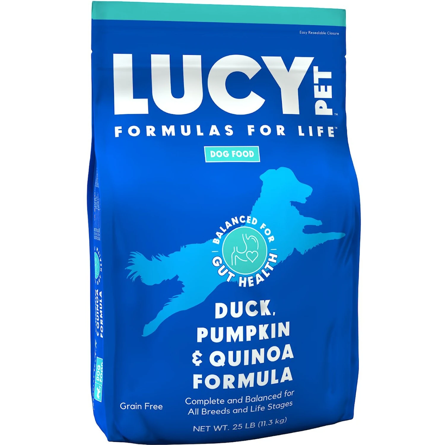 Lucy Pet Products Formulas For Life Grain-Free Duck, Pumpkin & Quinoa Formula Dry Dog Food 1 Lucy Pet Products Formulas For Life Grain-Free Duck, Pumpkin & Quinoa Formula Dry Dog Food