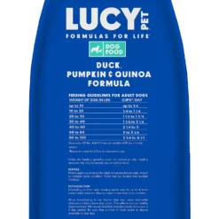 Lucy Pet Products Formulas For Life Grain-Free Duck, Pumpkin & Quinoa Formula Dry Dog Food 15 Lucy Pet Products Formulas For Life Grain-Free Duck, Pumpkin & Quinoa Formula Dry Dog Food -Pawsphoria Sales Store 151349 PT8. AC SS1800 V1581698320